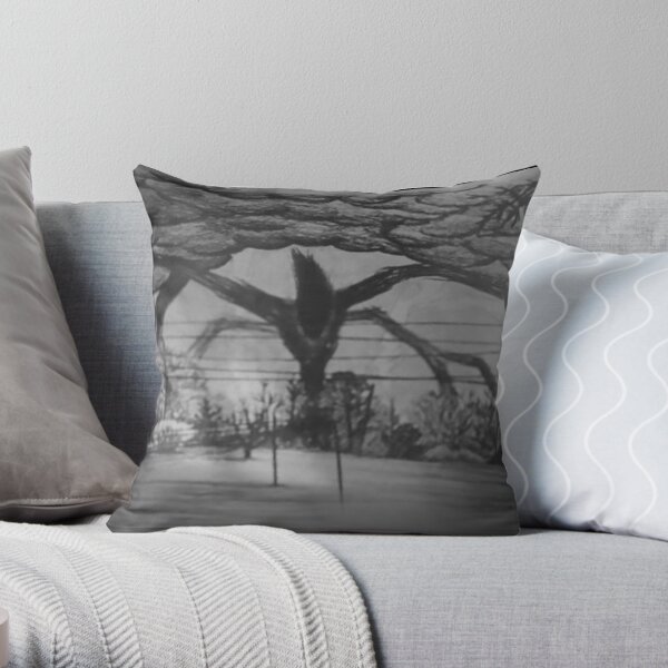 The Mind Flayer Dessin - Choses étranges 2 Coussin