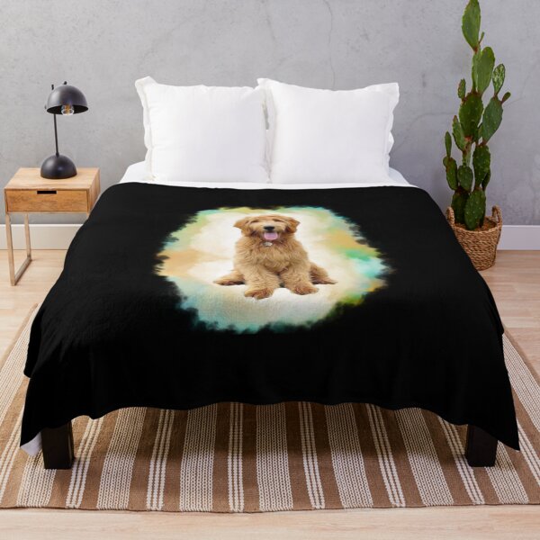 Aperçu de l'œuvre Conception mignonne de chiot Goldendoodle créée et vendue par YasithaKaru.