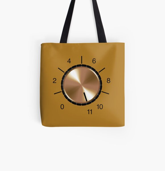 NDVH Volume Knob All Over Print Tote Bag