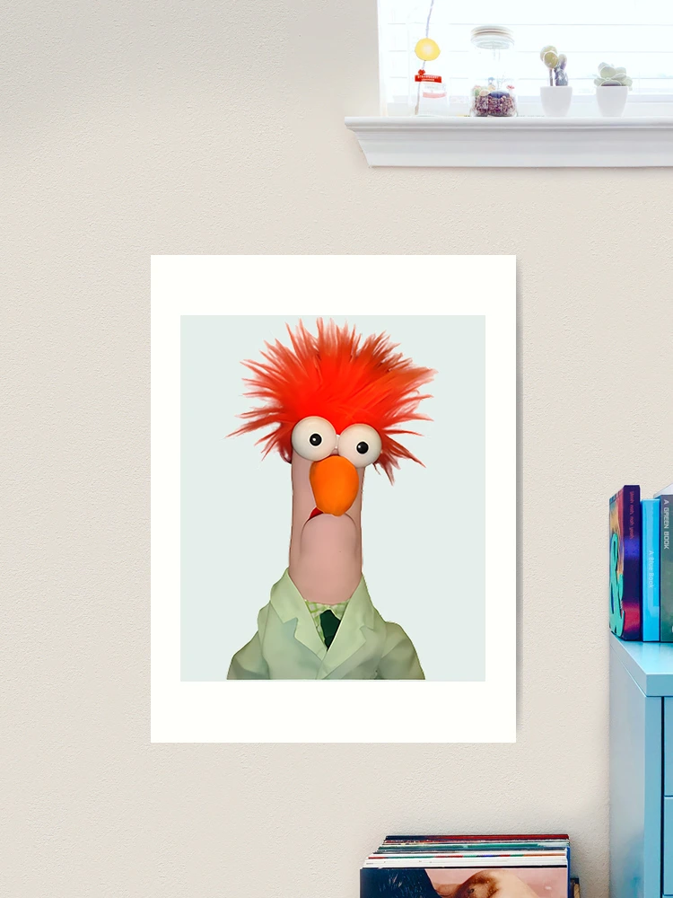 Beaker Meep Meep Meep Muppets Inspired Fake Album Artwork 