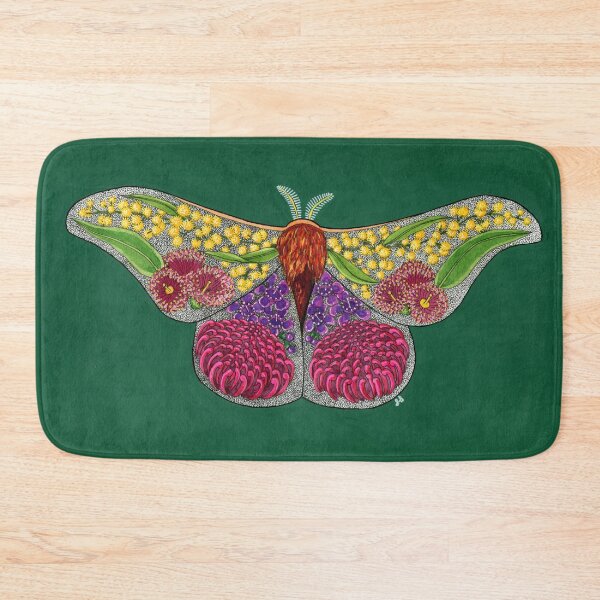 Item preview, Australian Botanical Moth designed and sold by Sarah Sheldon.