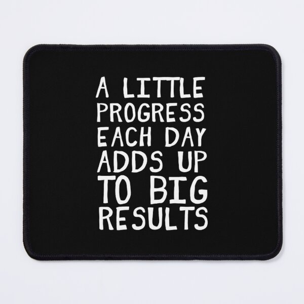 Item preview, a little progress each day adds up gym inspiration designed and sold by lemarherreraf.