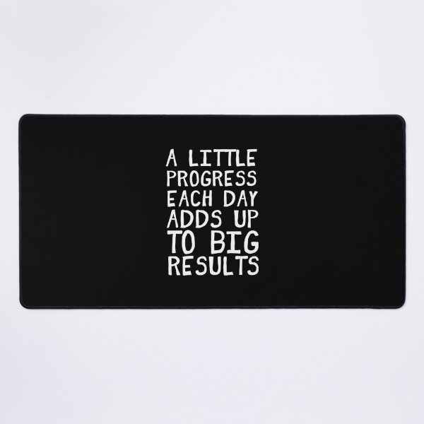 Item preview, a little progress each day adds up gym inspiration designed and sold by lemarherreraf.