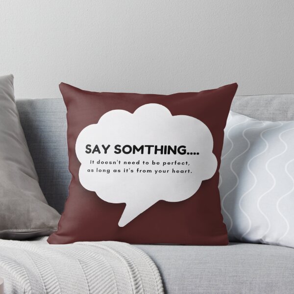 Item preview, Say Something  designed and sold by isazzy.