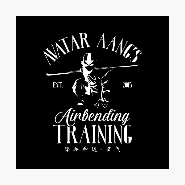 Item preview, aang airbending training avatar the last airbender designed and sold by lemarherreraf.