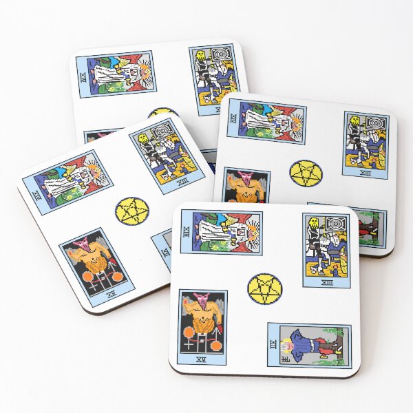 Item preview, Pixel Waite Tarot - 71st Sticker Pack and Magnets designed and sold by Pixel Waite.