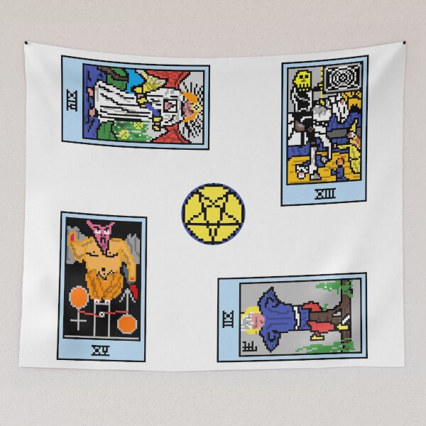 Item preview, Pixel Waite Tarot - 71st Sticker Pack and Magnets designed and sold by Pixel Waite.