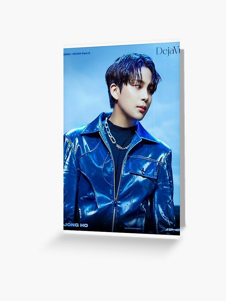 Ateez Posters - ATEEZ WAVE Jongho Poster RB0608