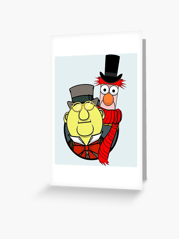 "Muppets Christmas Carol Bunsen Honeydew and Beaker" Greeting Card for Sale by Lydialee56