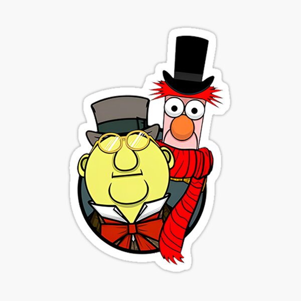 Vista previa del artículo con la obra «Cuento de Navidad de los Muppets - Bunsen Honeydew y Beaker», diseñado y vendido por Lydialee56.