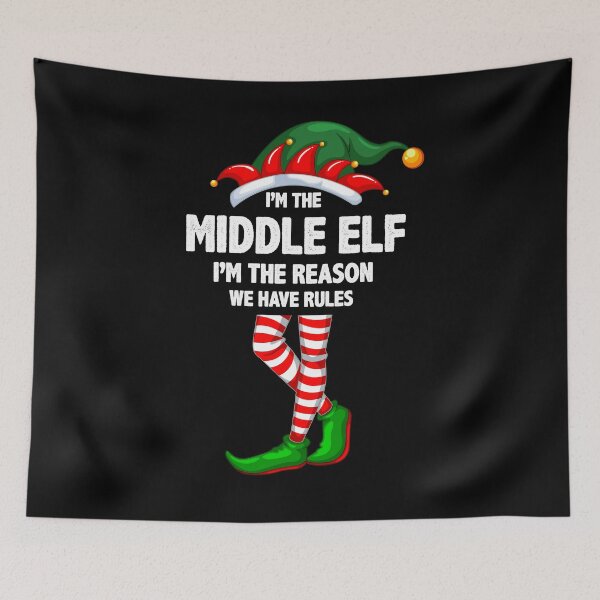 Item preview, I'm The Middle Elf Matching Family Christmas designed and sold by saifuddin shifat.