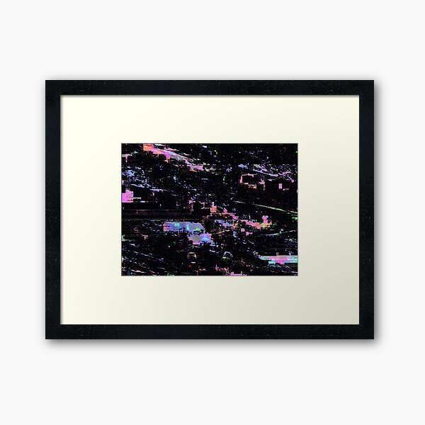 Cyber Space Framed Art Print