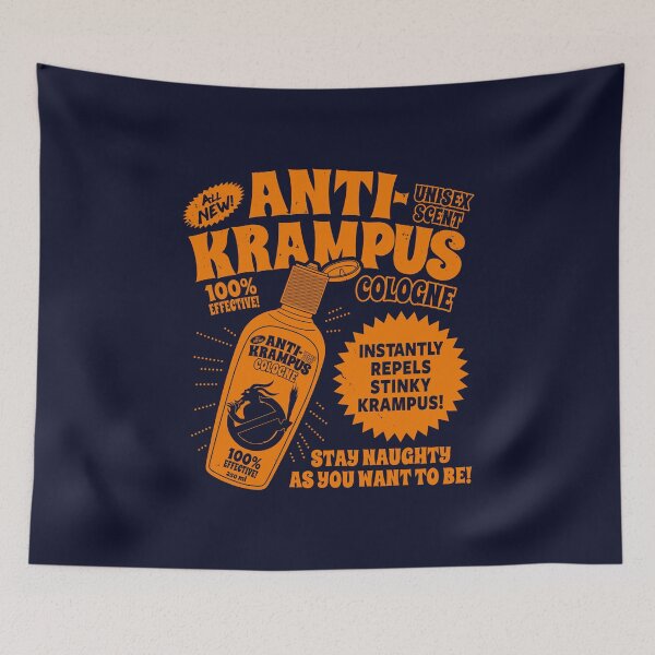 Item preview, Anti-Krampus Cologne Fictional Merry Krampus Christmas Naughty And Nice Design designed and sold by BoggsNicolasArt.