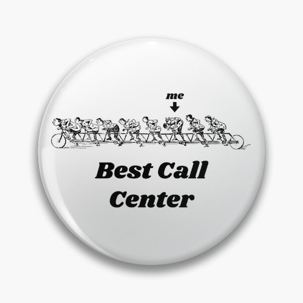 Item preview, 'Best Call Center' Tandem Bicycle Design - Retro Illustration Design for T-shirts, mugs, phone cases and other accessories designed and sold by Ridiculam Toga.