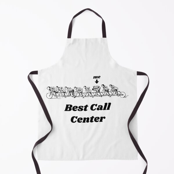 Item preview, 'Best Call Center' Tandem Bicycle Design - Retro Illustration Design for T-shirts, mugs, phone cases and other accessories designed and sold by Ridiculam Toga.