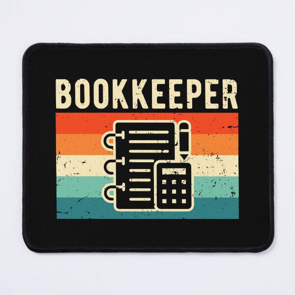 Item preview, Bookkeeper Bookkeeping Retro Vintage designed and sold by NestaReign.