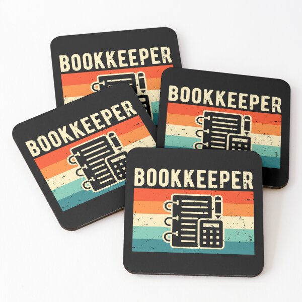 Item preview, Bookkeeper Bookkeeping Retro Vintage designed and sold by NestaReign.