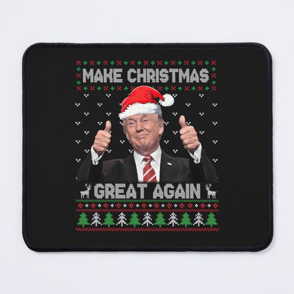 Item preview, Funny Trump Make Christmas Great Again Ugly Sweater Xmas T Shirt designed and sold by Klaus-Gilbert.