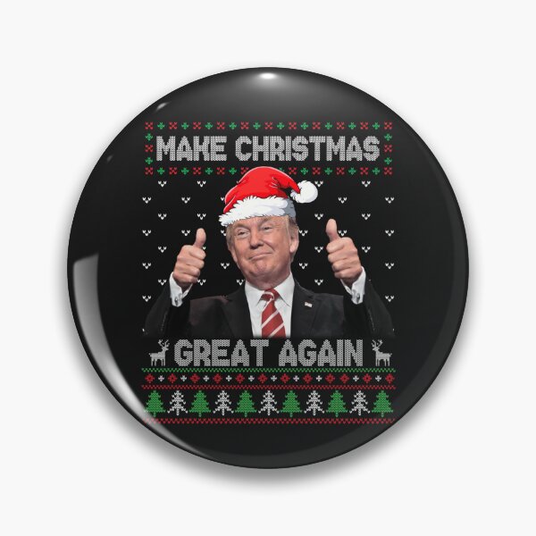 Item preview, Funny Trump Make Christmas Great Again Ugly Sweater Xmas T Shirt designed and sold by Klaus-Gilbert.