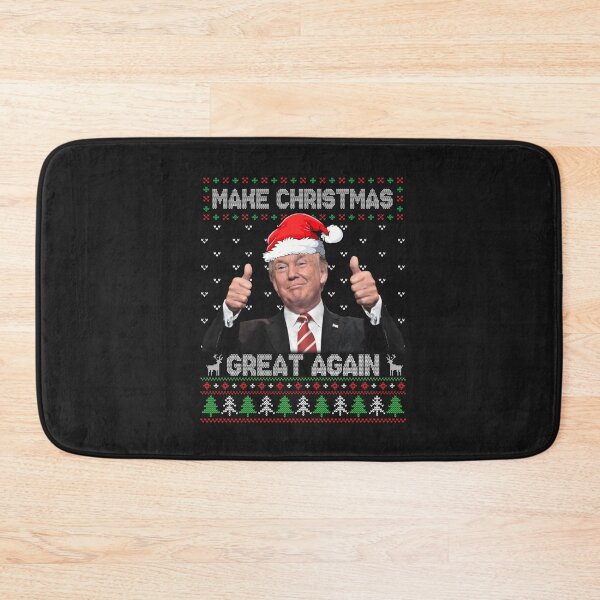 Item preview, Funny Trump Make Christmas Great Again Ugly Sweater Xmas T Shirt designed and sold by Klaus-Gilbert.