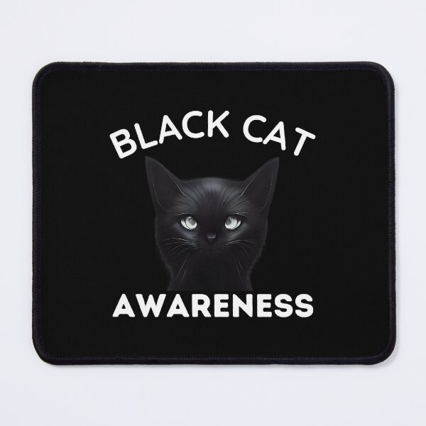 Item preview, Cute Black Cat Awareness | Call me Unlucky again designed and sold by BopleDesigns.