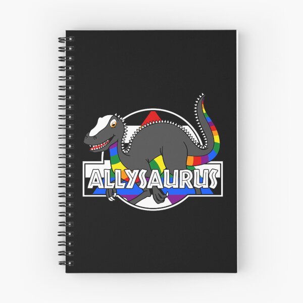 Item preview, allysaurus pride dinosaur designed and sold by lemarherreraf.