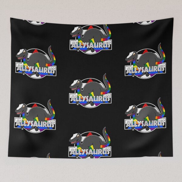 Item preview, allysaurus pride dinosaur designed and sold by lemarherreraf.