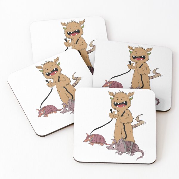 Item preview, monster and armadillos designed and sold by BlondeMonster.