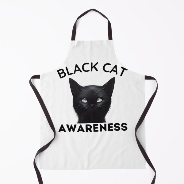 Item preview, Cute Black Cat Awareness - Call me Unlucky again designed and sold by BopleDesigns.