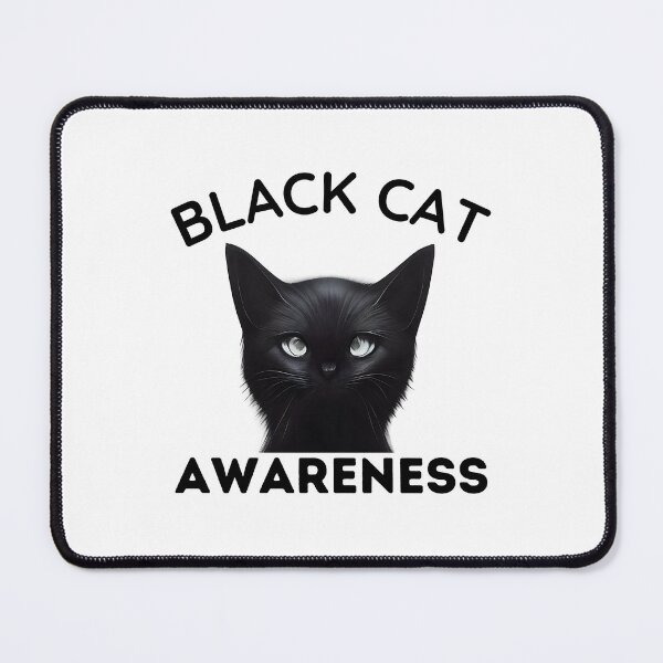 Item preview, Cute Black Cat Awareness - Call me Unlucky again designed and sold by BopleDesigns.
