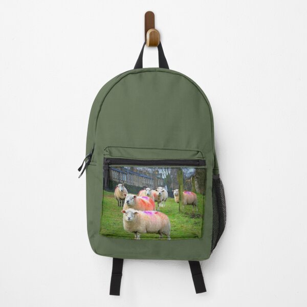 Item preview, Colourful Flock of Sheep designed and sold by Alisonchambers2.