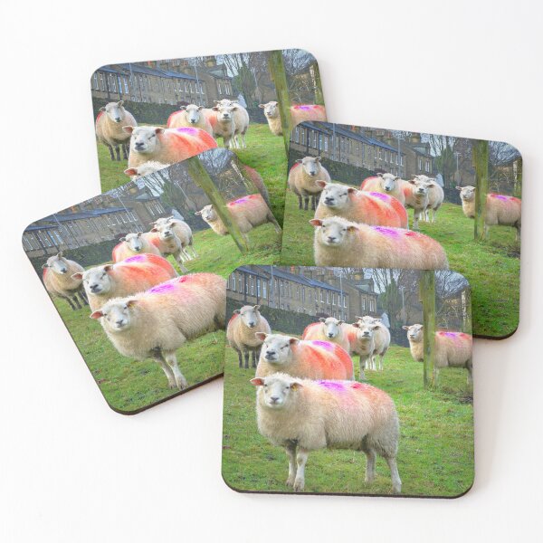 Item preview, Colourful Flock of Sheep designed and sold by Alisonchambers2.