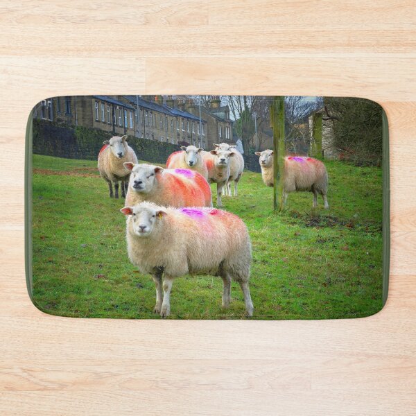 Item preview, Colourful Flock of Sheep designed and sold by Alisonchambers2.