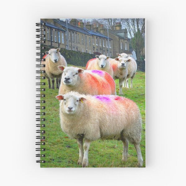 Item preview, Colourful Flock of Sheep designed and sold by Alisonchambers2.