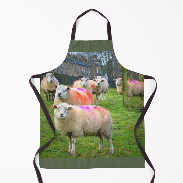 Item preview, Colourful Flock of Sheep designed and sold by Alisonchambers2.