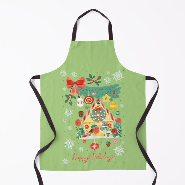 Item preview, Happy holidays Christmas bird house designed and sold by Angela Sbandelli.