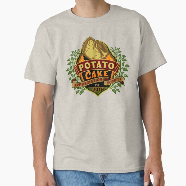 Item preview, Potato Cake Appreciation Society Official Tee designed and sold by PotatoCakeAS.