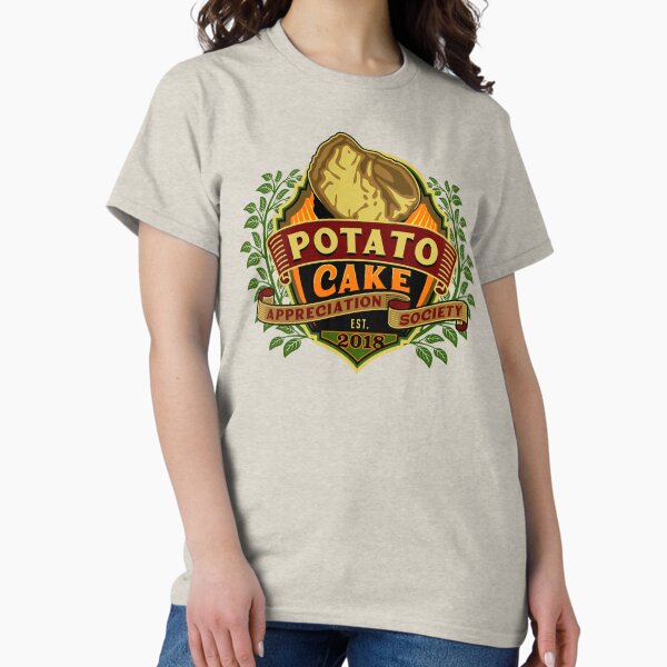 Item preview, Potato Cake Appreciation Society Official Tee designed and sold by PotatoCakeAS.