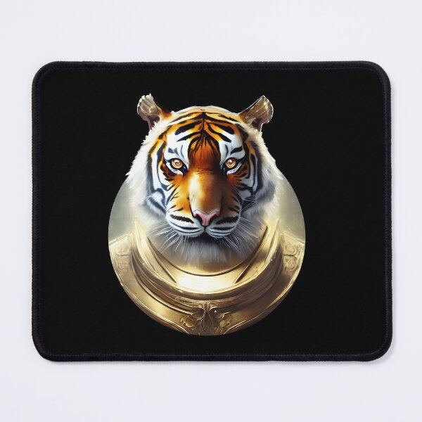 Item preview, The Albino Tiger Warrior designed and sold by MktngMultiverse.