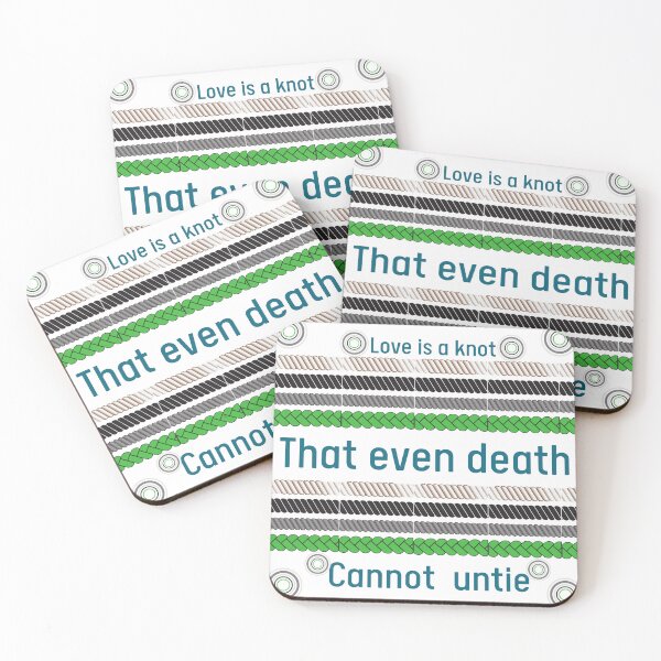 Item preview, Love is a knot that even death cannot untie  designed and sold by Lessonsprint.