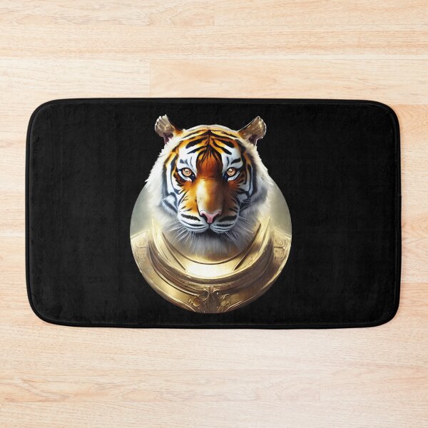 Item preview, The Albino Tiger Warrior designed and sold by MktngMultiverse.