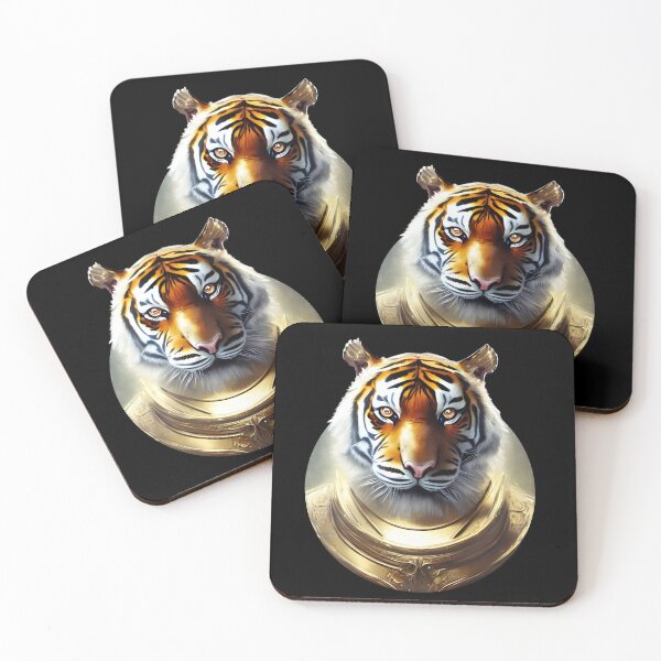 Item preview, The Albino Tiger Warrior designed and sold by MktngMultiverse.