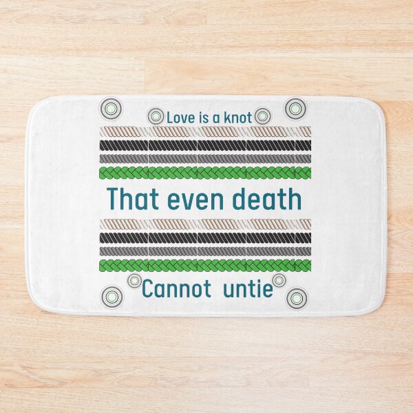 Item preview, Love is a knot that even death cannot untie  designed and sold by Lessonsprint.