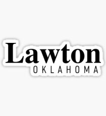 Lawton, Oklahoma Sticker