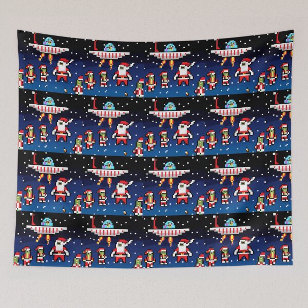 Item preview, The Santa Incident pixel art designed and sold by mindgoop.