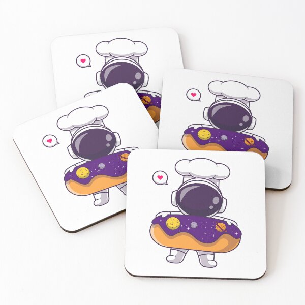 Item preview, Astronaut Chef With Donut Space  designed and sold by KandMe.