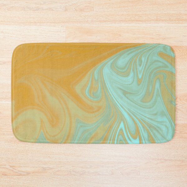 Item preview, Orange Turquoise Liquid Art. Liquid Marble. Abstract Design. designed and sold by Jason123za.