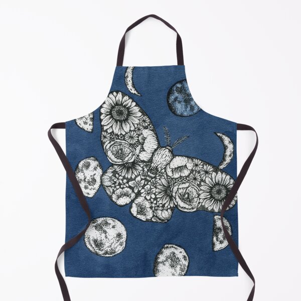 Item preview, Blue Moon Botanical Moth designed and sold by Sarah Sheldon.