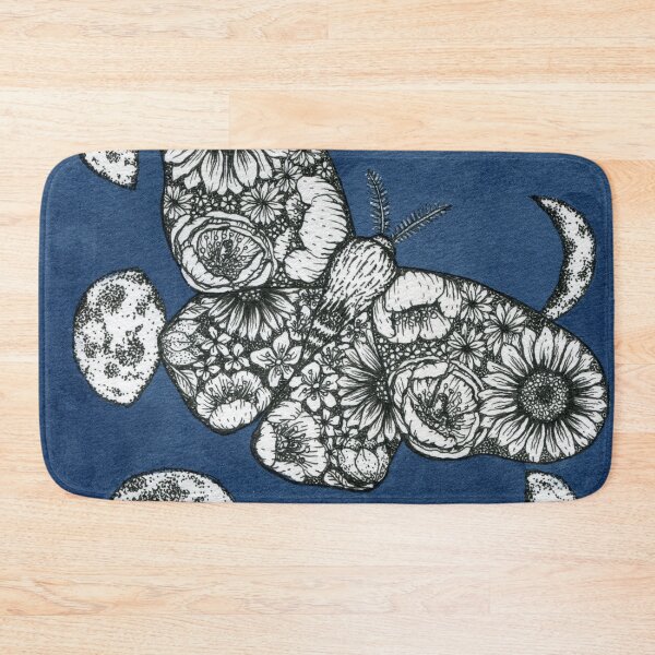 Item preview, Blue Moon Botanical Moth designed and sold by Sarah Sheldon.