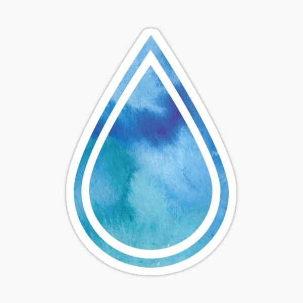Water drop Sticker